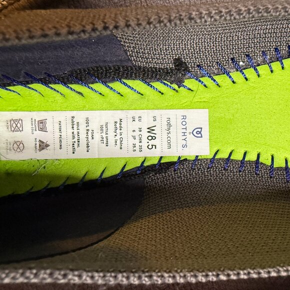 ROTHYS point grey size 8.5 - Picture 7 of 7